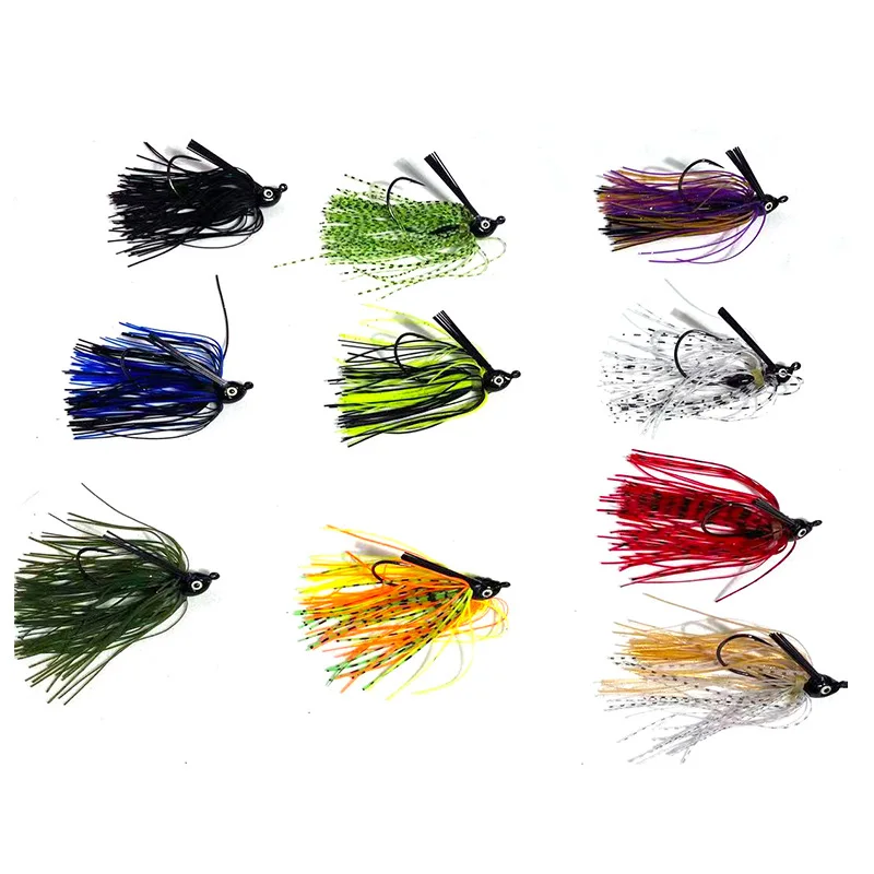 Señuelo de pesca sin weedless, cebo giratorio, wobbler chatterbait para lubina, Lucio, pez walleye, 7G, 10G, 14G - imagen 3