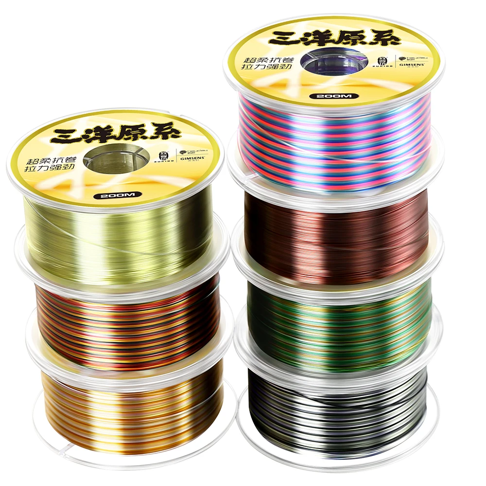 Línea de pesca monofilamento ZUKIBO Sanyo, línea de pesca de nailon fuerte y resistente a la abrasión, línea de pesca mono suave y de baja memoria - imagen 5