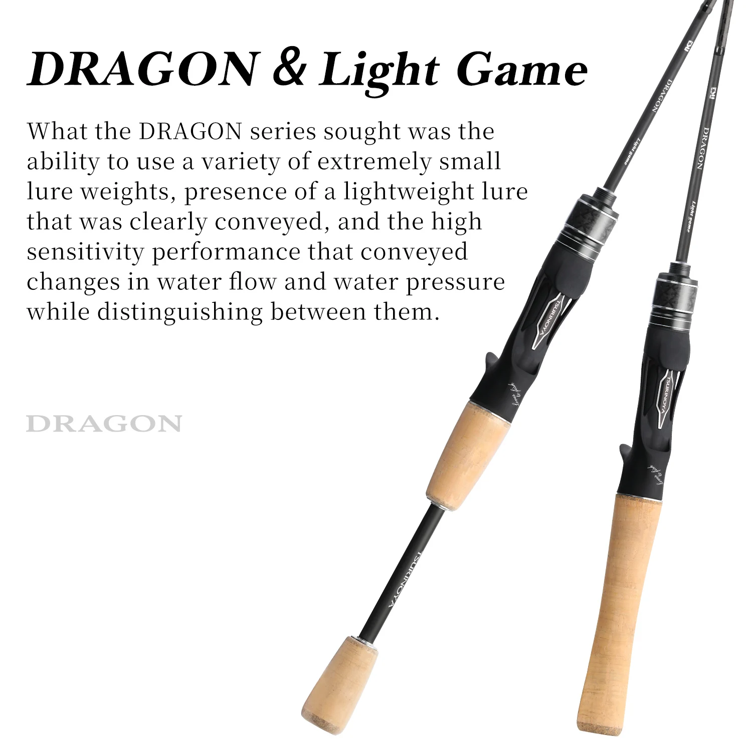 Caña de pescar TSURINOYA DRAGON Light Game 1,6 m 1,8 m UL acción rápida guía FUJI caña de carbono giratoria para trucha Rochfish Bass - imagen 5