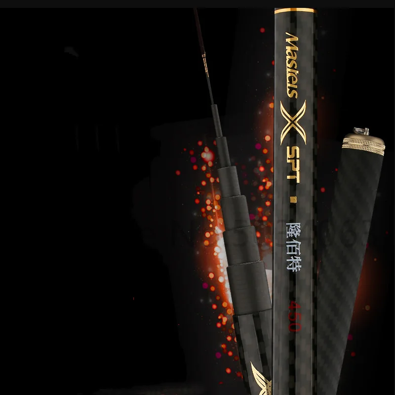 Caña de pescar telescópica para Surf, 3,6/4,5/5,4/6,3/7,2/8,0 m, cañas de viaje de carpa de carbono, potencia de 65-252g, caña de lanzamiento - imagen 3