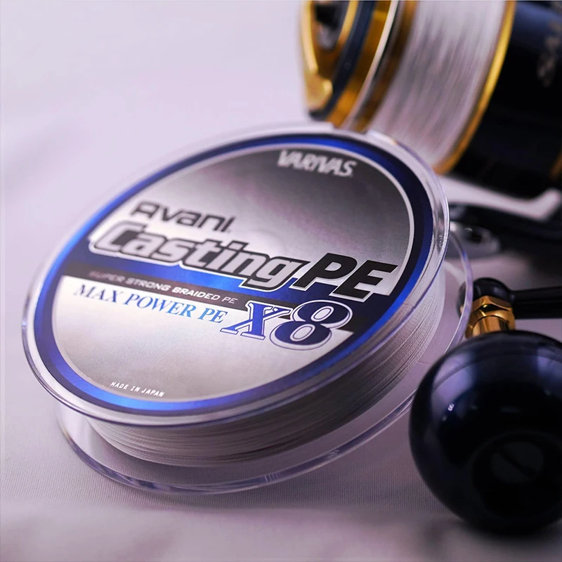 Varivas Avani Casting PE Max Power X8 hilo de pescar trenzado-longitud: 300m/330yds, tamaño: 20-78LB Japón línea trenzada de PE de 8 hebras - imagen 3