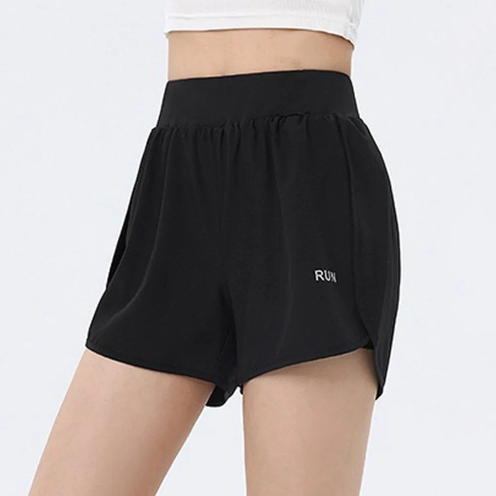 Shorts de Yoga 2 en 1 con Forro Antideslumbrante, Holgados, con Bolsillos Laterales, Shorts Deportivos de Secado Rápido y Transpirables para Mujer - imagen 4