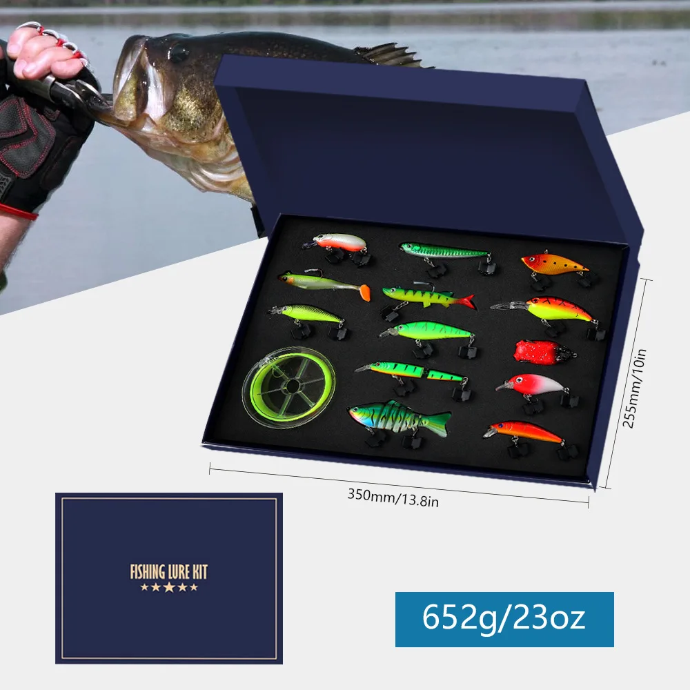 Señuelos de Pesca Tipo Lápiz Multiarticulados con Hilo - imagen 2