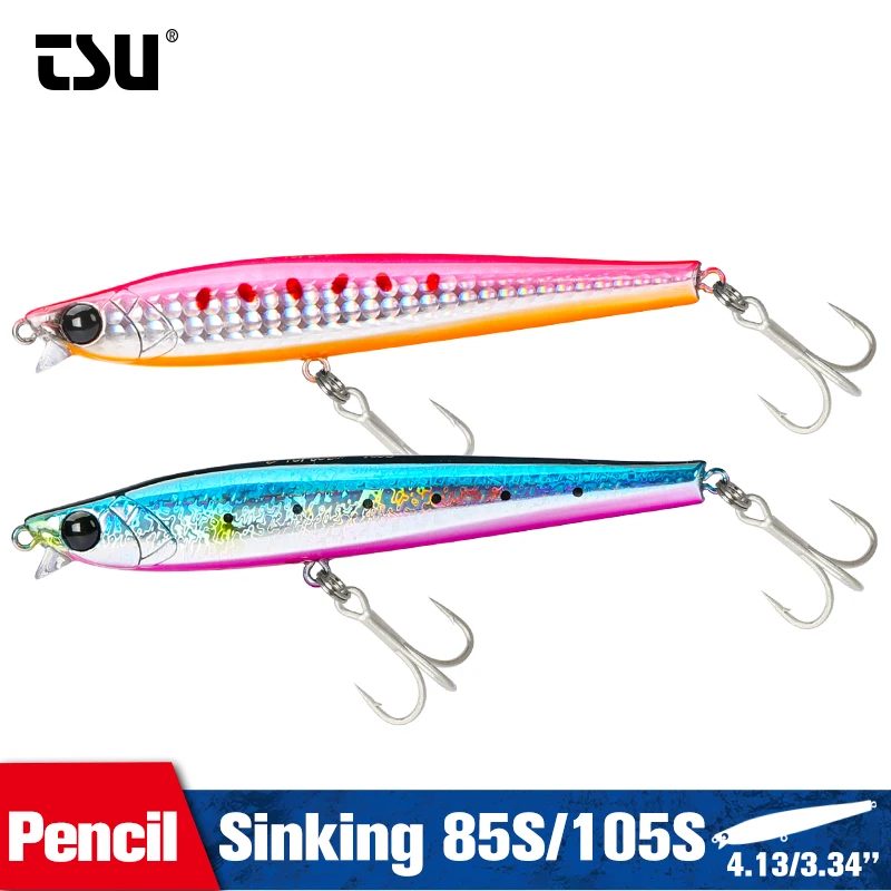 TSURINOYA AIRAZOR 105S/30g Señuelo tipo lápiz para lubina jigging - imagen 3
