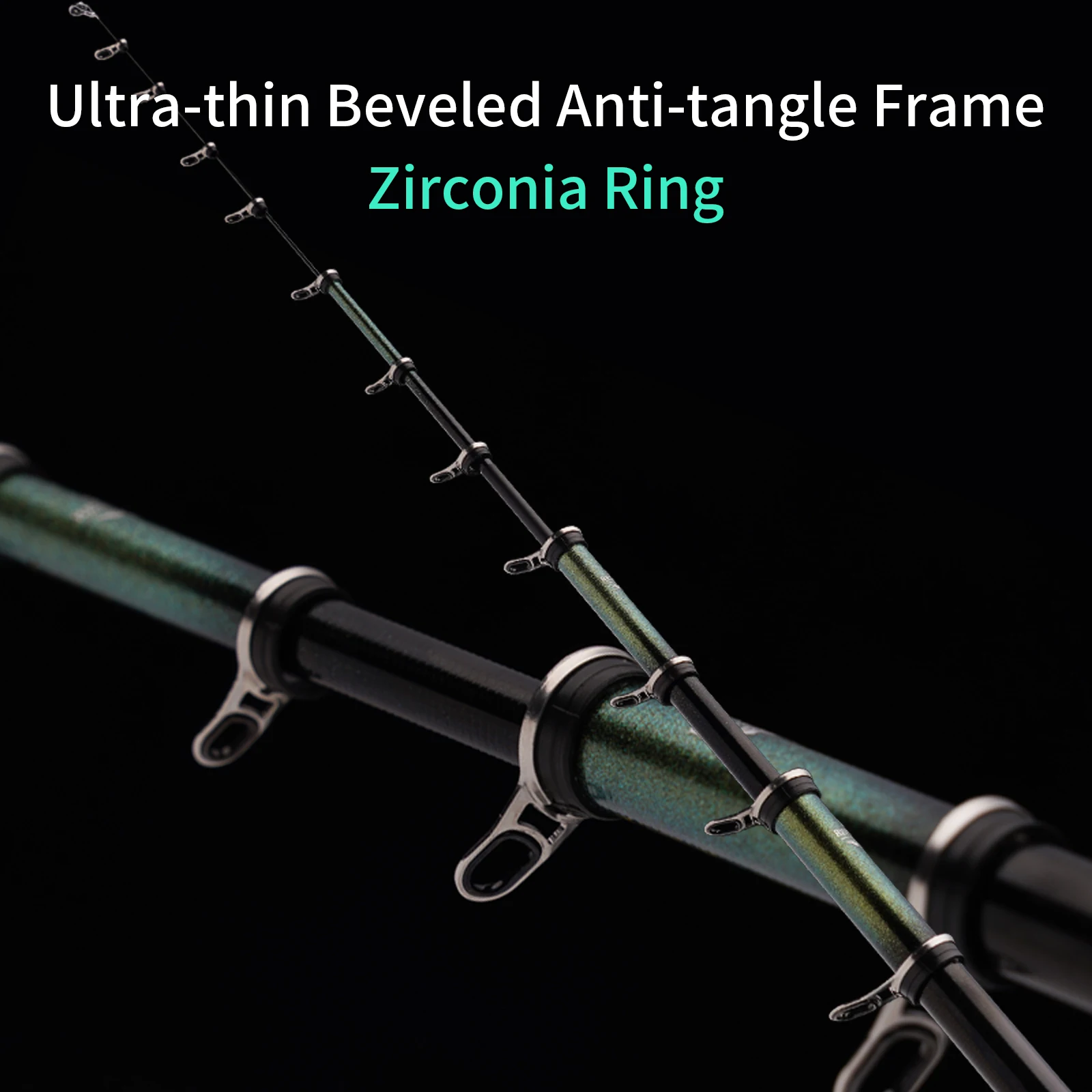 PURELURE ISO Rod Jigging Master Caña de pescar de carbono de alto módulo premium para Aji y Ito - imagen 4