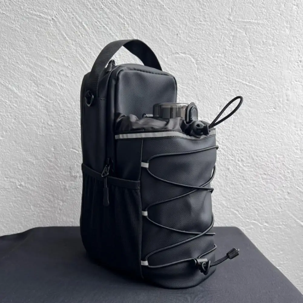 Bolsa de gimnasio para botella de 46 Oz, bolsa de gimnasio magnética con 2/3/6 imanes, bolsa para botella de agua para Fitness con correa, bolsa cruzada deportiva - imagen 2