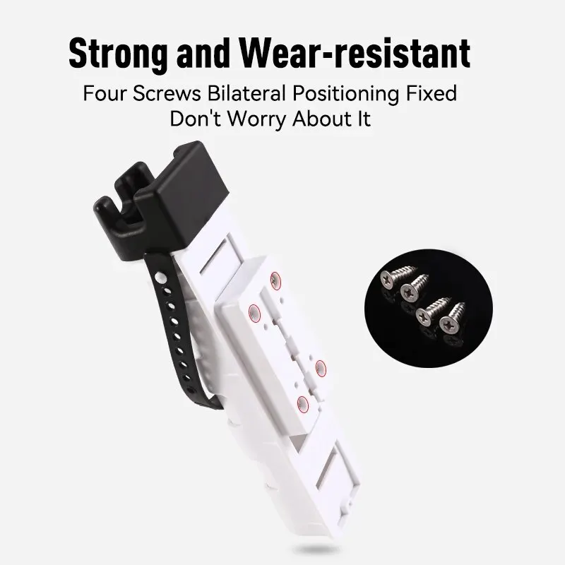 Soporte para caña de pescar, caja enfriadora de pesca, caja de aparejos, soporte para barril, soporte para caña desmontable, soporte de tubo de poste ajustable, diseño a presión - imagen 5