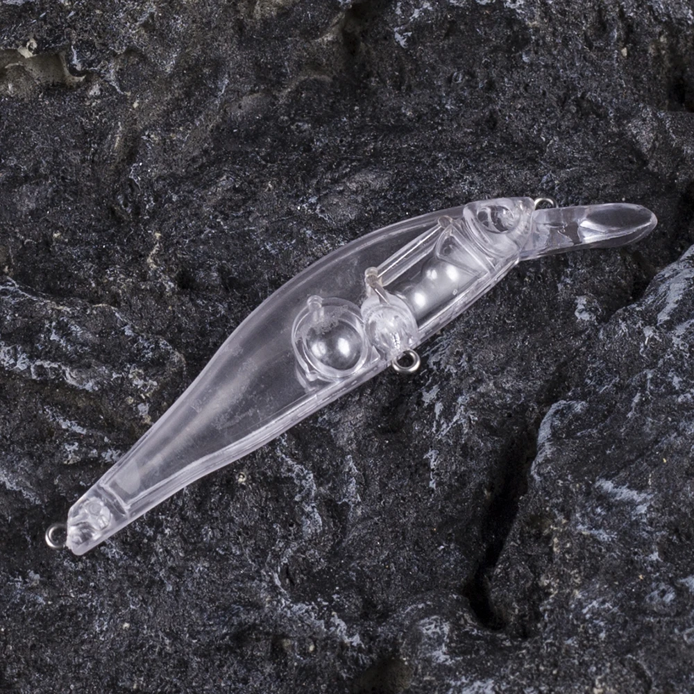 Dr.Holife Minnow flotante sin pintar con cascabeles para DIY - imagen 4