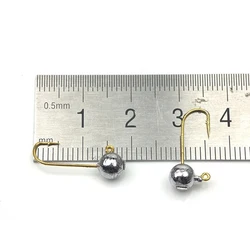 Micro anzuelos de cabeza para pesca en hielo – Señuelo suave