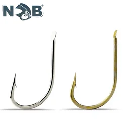 NGB 421BR/421N Anzuelo de pesca de acero al carbono - dos colores