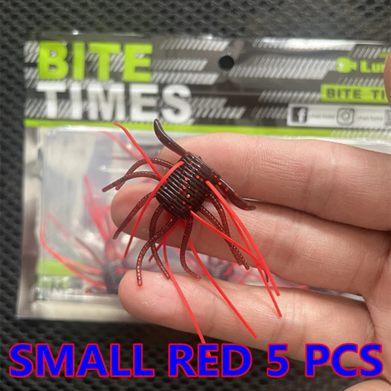LURETV RAID SAME STYLE 5PCS 1WAY HIDBRID ZBYFDKGY SOFT BAIT LURE BITE - imagen 2