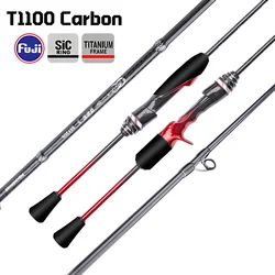 Caña spinning T1100 fibra de carbono Fuji – Ultralight trucha lubina