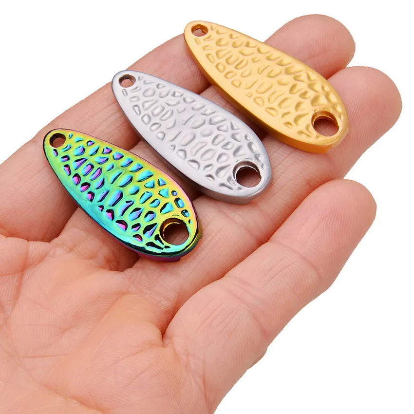 12 Uds. Señuelos de Pesca con cuchara 20g 15g 10g cebo con cuchara de Metal Isca cebo de Pesca Artificial aparejos de Pesca señuelos de trucha ﻿ - imagen 3