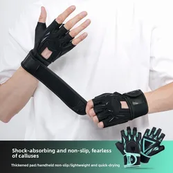 Guantes de pesca resistentes al desgaste con muñequera antideslizante