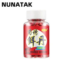NUNATAK Cebo de Partículas Rojo Hundimiento para Carpa y Carpín