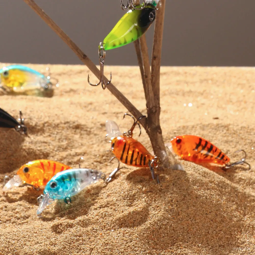 Señuelo Mini Crankbait Flotante para Lucio, Walleye y Muskie - imagen 2