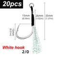 White Size 2 0-20pcs