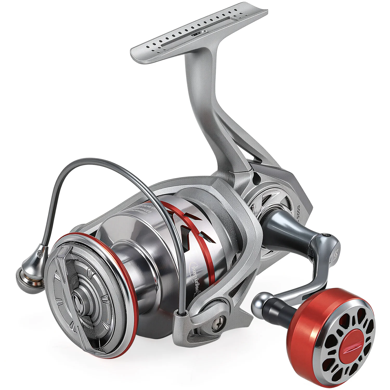 Carrete de pesca giratorio Sougayilang 1500-5000, carrete de arrastre máximo de 16kg, carrete de carpa profundo y poco profundo, Tourt de lubina para carrete giratorio de agua dulce - imagen 2