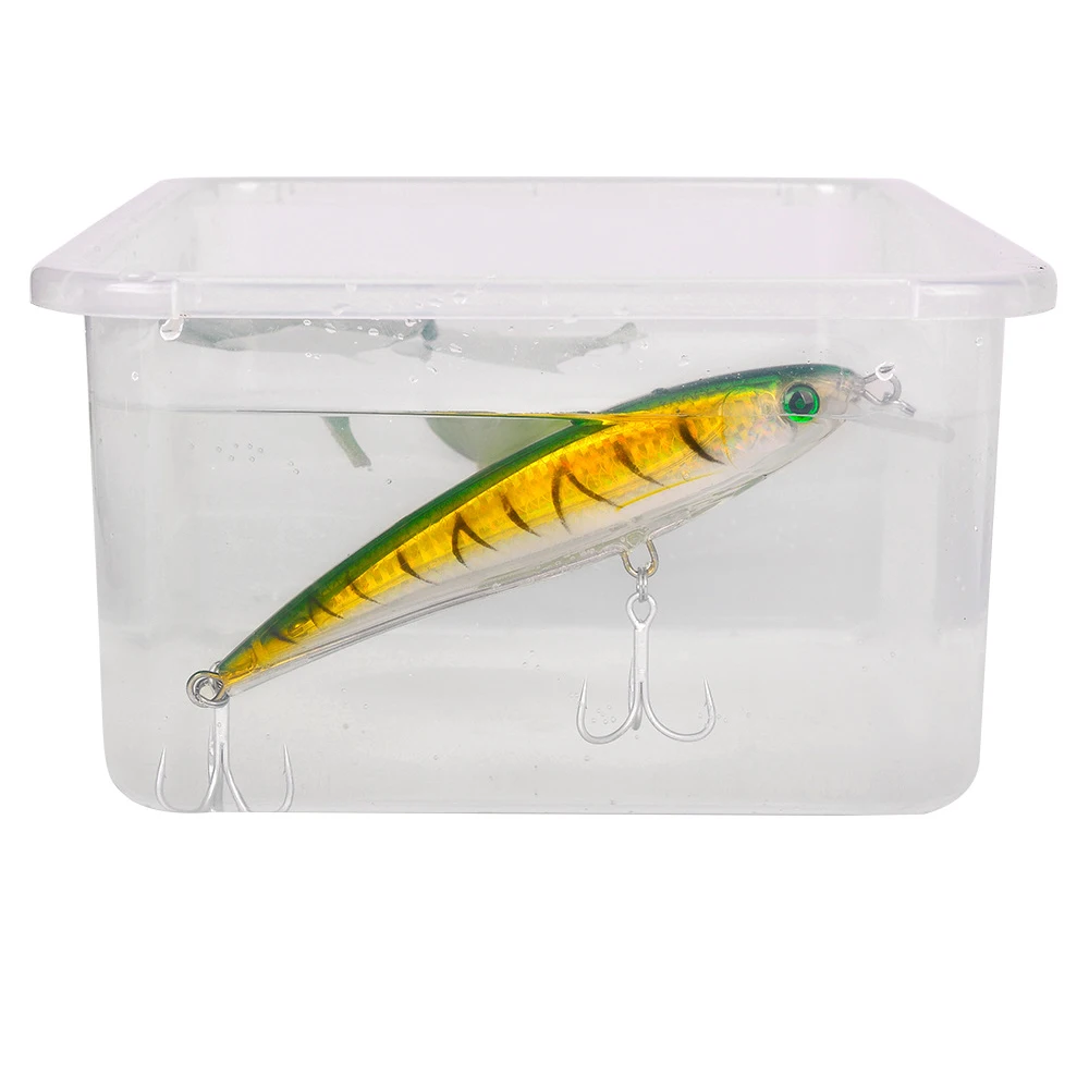 1 Uds señuelo de Pesca duro Crankbait 16cm 43g cebo Artificial flotante 9 colores señuelo que se hunde para Lucio Pesca aparejos de Pesca - imagen 5