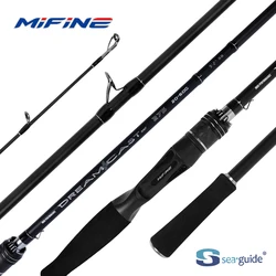 Varilla de fundición CAST Mifine DREAM 24T fibra de carbono CW 20-60G puntas tubulares de potencia H para postes de pescado de lubina giratorios de agua dulce y salada