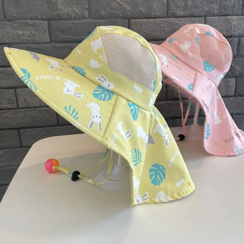 Gorro de cubo anti UV infantil con silbato y ala ancha - imagen 3