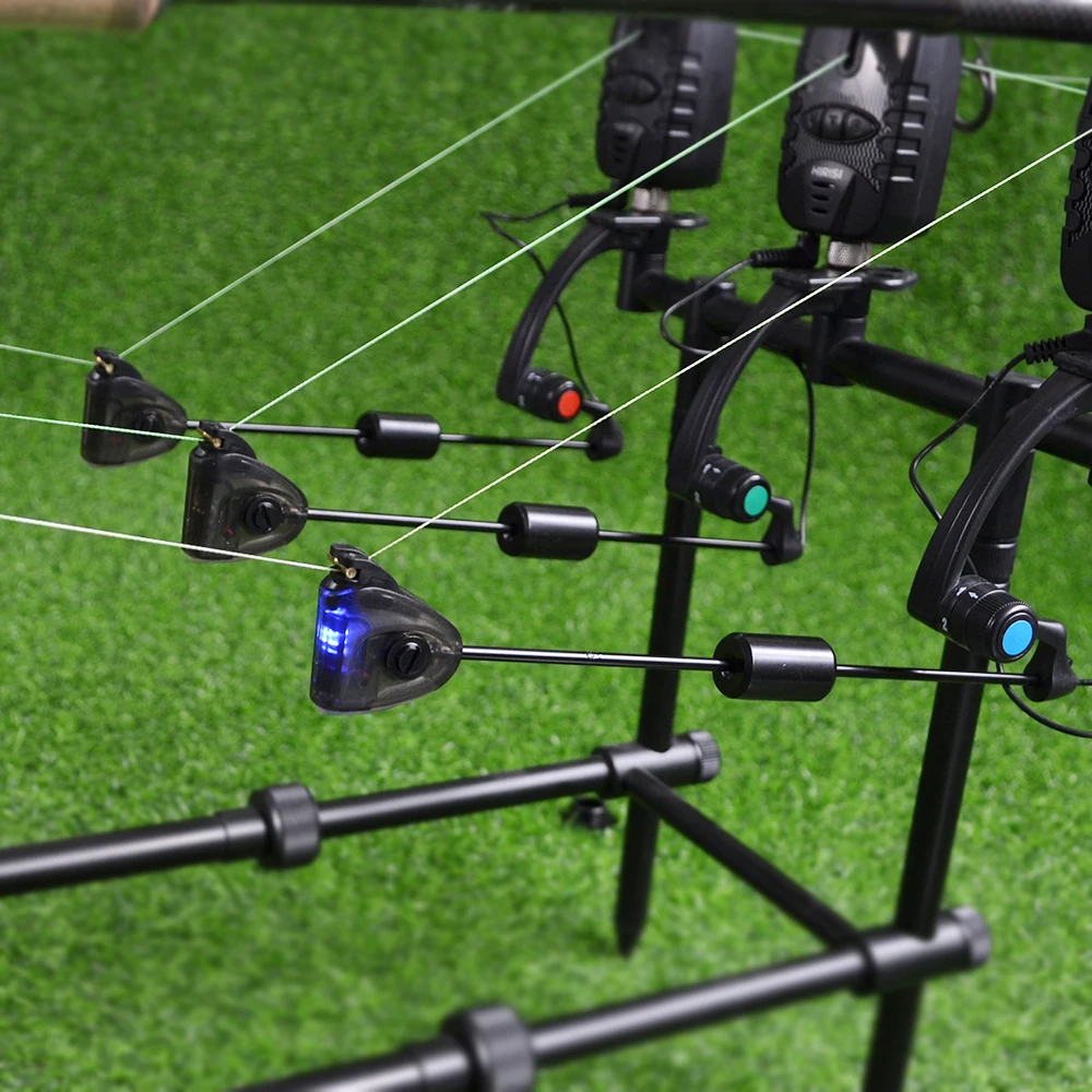 LED Iluminado Libertino Pesca de La Carpa de Suspensión Dejar Indicadores Mordedura Indicador de Alarma Mordedura de la Pesca Aparejos De Pesca - imagen 2