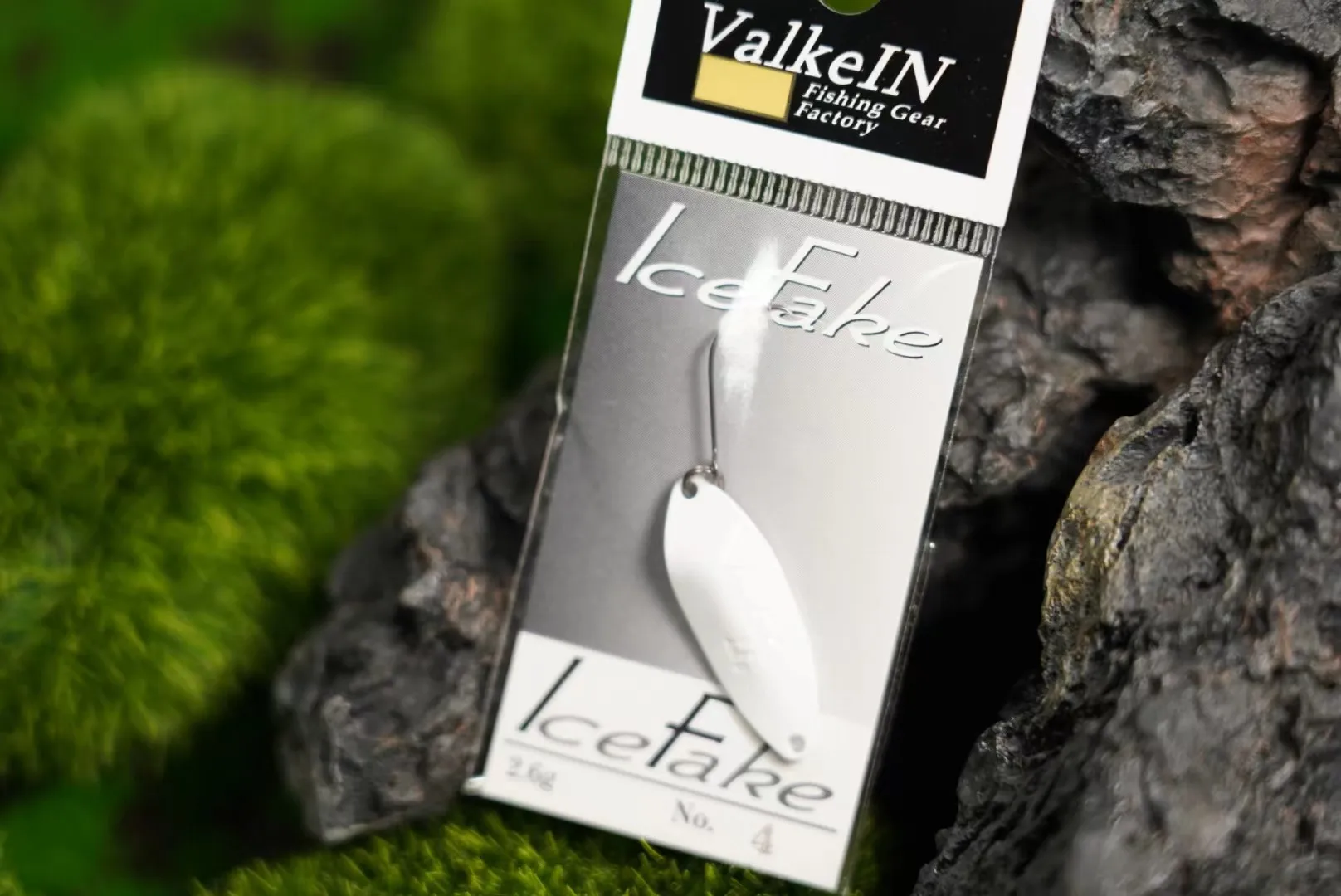 Señuelo micro spoon Valkein ICE FAKE – Lentejuela metálica para trucha - imagen 4