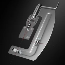 Herramienta de atado de pesca rápida de acero inoxidable para anzuelos, señuelos, broches, dispositivo de atado de nudos fácil y rápido para pescadores, accesorios de pesca