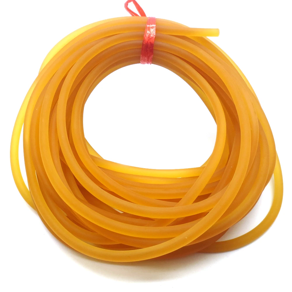 Goma elástica sólida verde de 5-10 metros de diámetro y 5mm (sin agujero) cuerda de Yoga de látex Natural utilizada para ejercicio deportivo y fitness - imagen 3