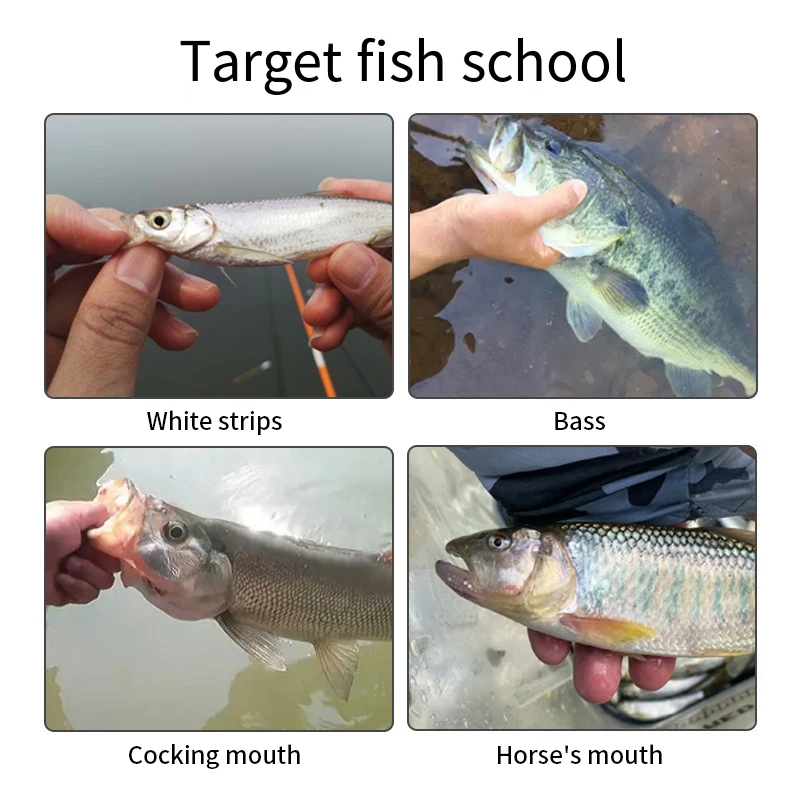 Nuevo 5-20 piezas Mini cebo de pesca con mosca biónico anzuelo con mosca cebo suave agregar equipo de pesca atractivo de peces para trucha salmón 10/16/20mm - imagen 4