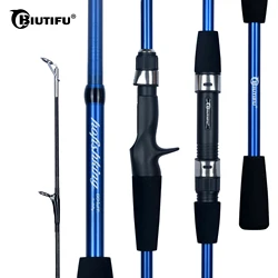 Caña Baitcasting Giratoria Ultraligera Biutifu 1,8-2,1m – Viaje Carbón 5-20g