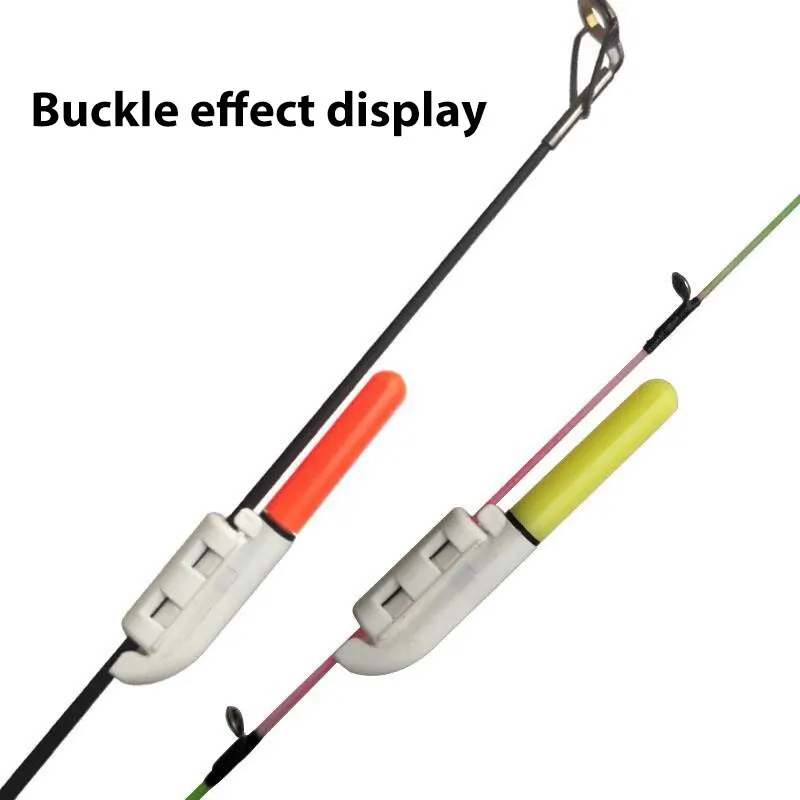 Caña electrónica de pesca impermeable, palo luminoso de luz LED, aparejos flotantes extraíbles, pesca nocturna en roca, batería útil - imagen 5