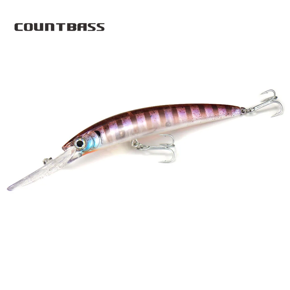 Pecillo flotante Countbass 110 mm 4-21/64" 15,6 g 1/2 oz. Buceo 2.5-3m Wobblers Hardbaits Señuelo de pescador para pescar