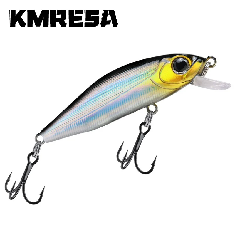 Minnow Wobbler Señuelo Flotante – Crankbait Trucha Lubina Ojos 3D