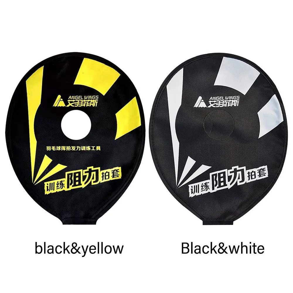 Funda de lona para raqueta de bádminton – Resistente y profesional en negro y azul - imagen 4