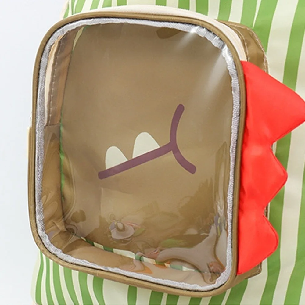 Bolsa de natación para niños con separación en seco y húmedo, compartimento para zapatos, bolsa de almacenamiento para traje de baño con patrón de animales, forma bonita - imagen 2