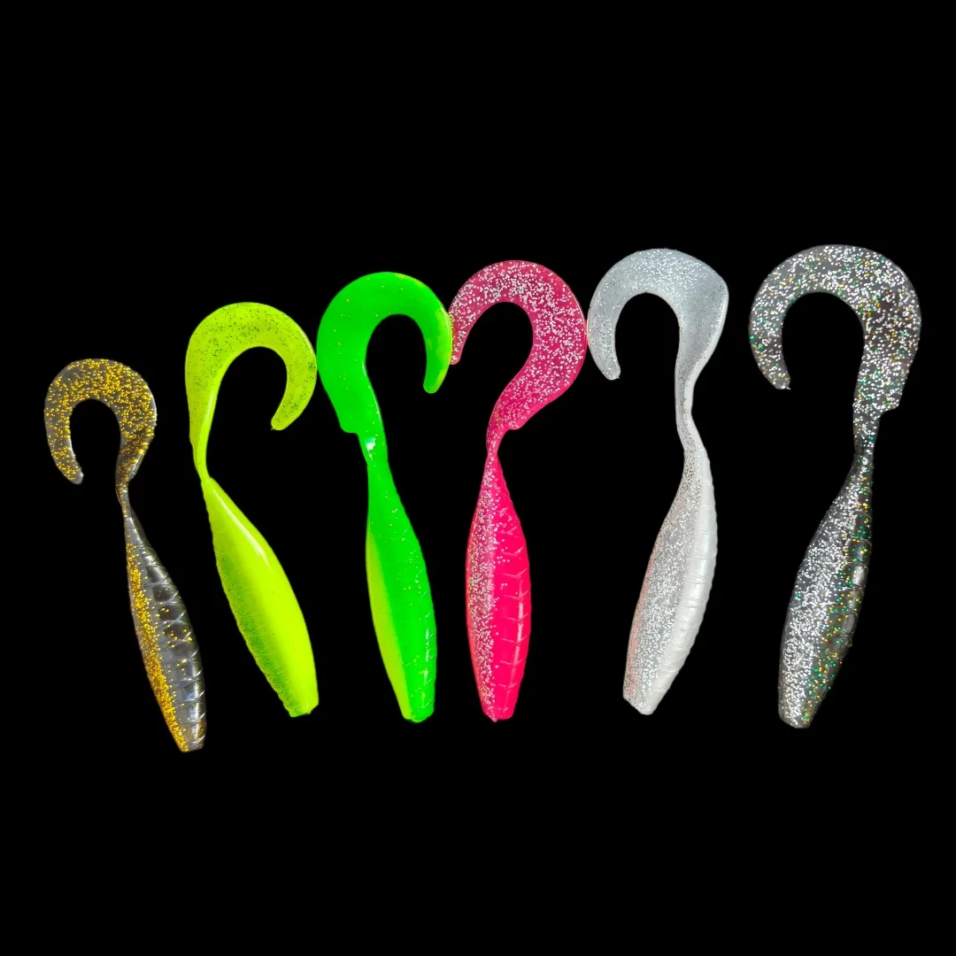 Swolfy 4 Uds 160mm 23g Señuelos blandos de calidad Shad Pesca Pesca Señuelos blandos cebo de silicona Wobblers Leurre Souple - imagen 2