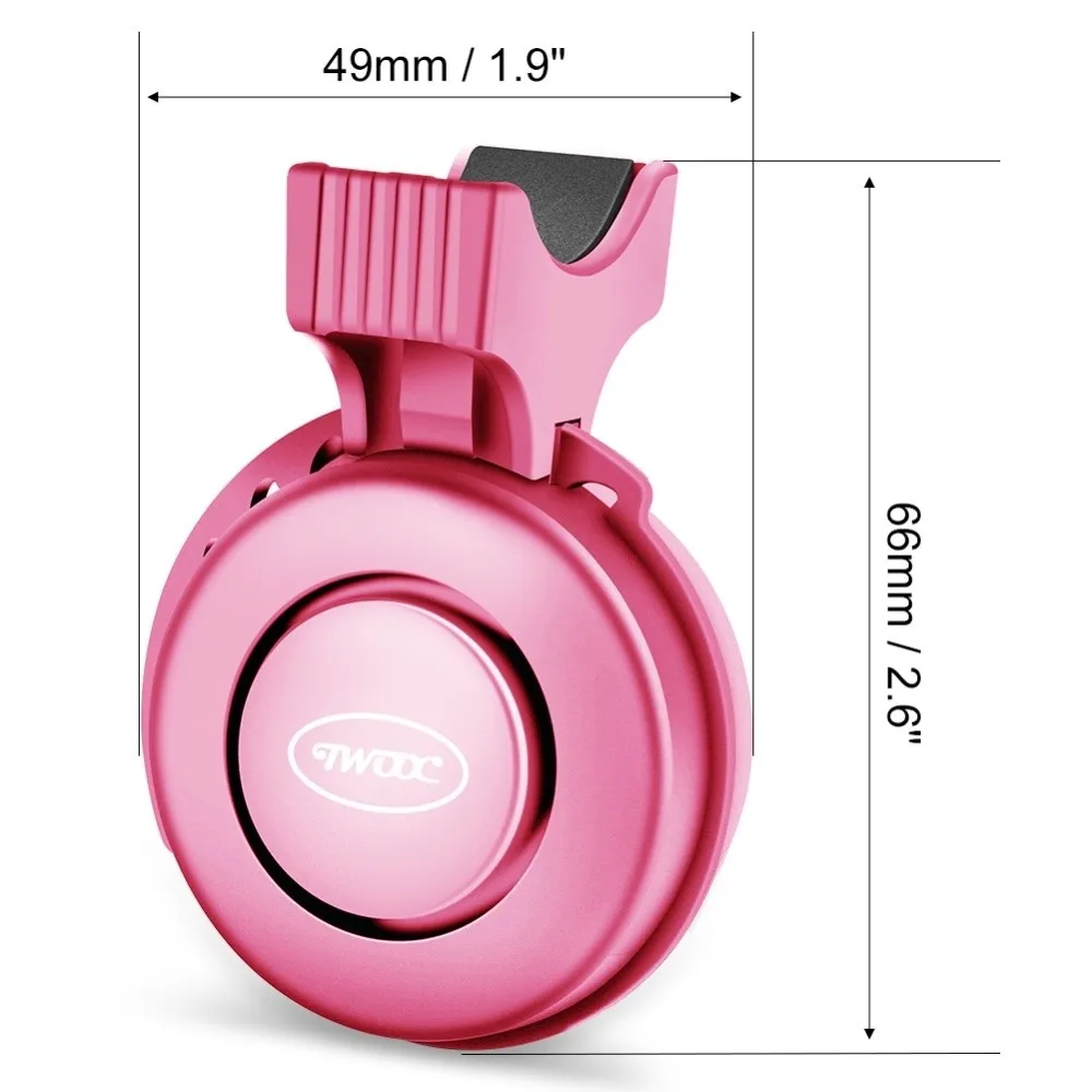 Bocina de bicicleta resistente al agua, recargable por USB, timbre de bicicleta ruidoso de 120dB, 4 modos de sonido, bocina de manillar para MTB, bicicleta de carretera y Scooter - imagen 4