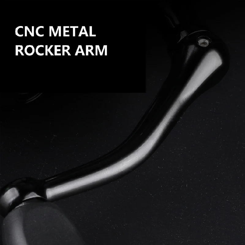 Nueva rueda de pesca de agarre suave 6 + 1BB serie 1500 2500 6,4:1 relación de engranaje carrete de pesca giratorio de lubina de agua salada - imagen 5