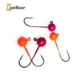LIONRIVER Anzuelos Jig Head para vinilo – Pesca en agua salada