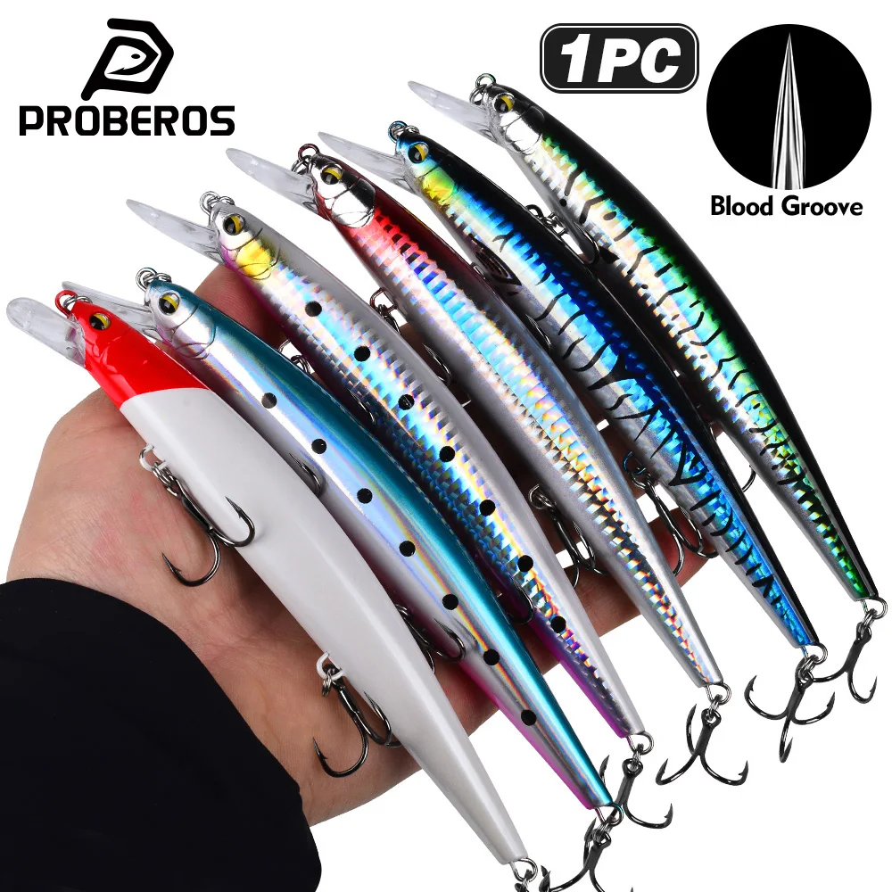 Jerkbait Proberos para trucha – Señuelo de lance lejano - imagen 2