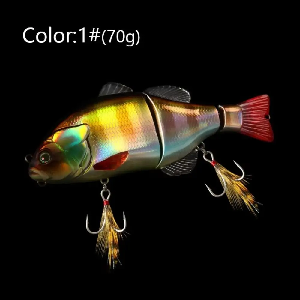 2025 anzuelos fuertes flotantes Swimbait vibración 160mm cebo para lubina Minnow 70g señuelo de pesca agua dulce - imagen 2