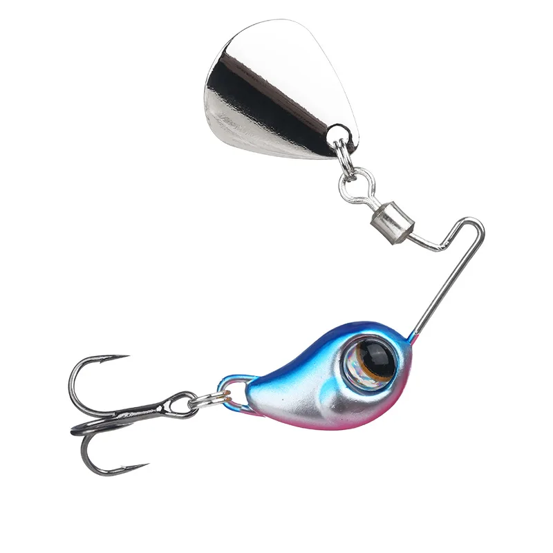 Cebo giratorio de Metal para pesca en el Mar, Señuelos de trucha, Crankbait duro, fácil de delinear leurre peche en mer flottant surface dur carnassier leure de pêche brochet - imagen 3