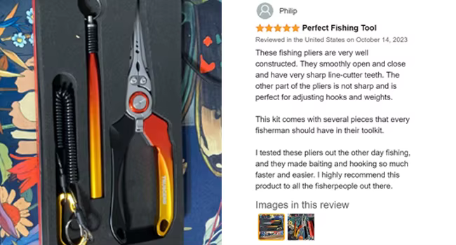 Kit de herramientas de pesca perfecta para pescadores