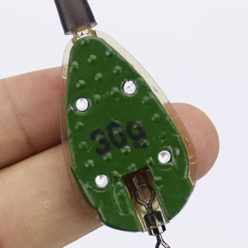 Alimentador o molde de método en línea de 10 ~ 30g para aparejos de pesca de carpa, herramienta, método alimentador, herramienta de aparejos de pesca, método alimentador, piezas de pesca - imagen 3