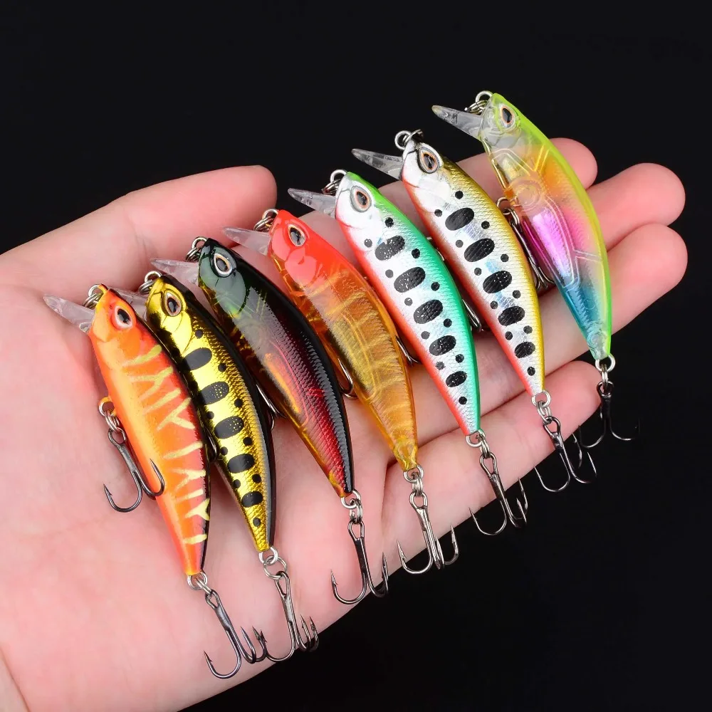 Señuelo Minnow para lubina y perca con nado realista - imagen 2