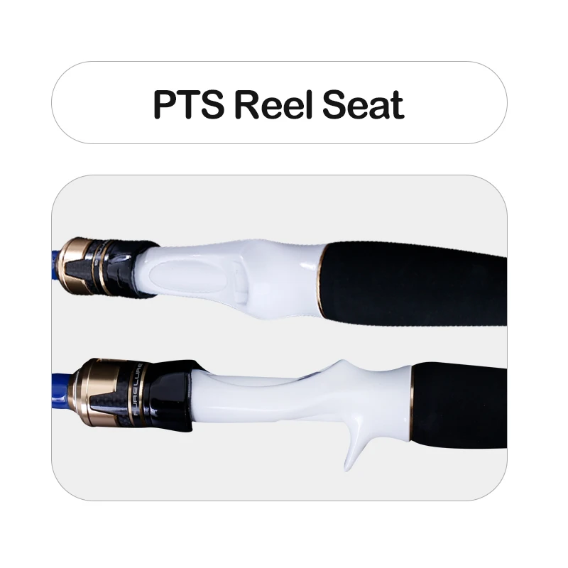 PURELURE Sea 7 pies 8 pies 9 pies Plata Croaker Barco Varilla 30-50 #   80-120 #   Anillo Fuji Sinkers especializado en mediados de mar y fuera de mar - imagen 4