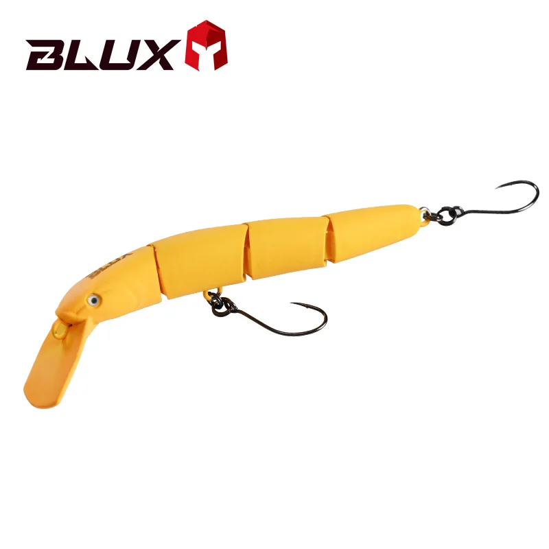 BLUX HYDRAM-S articulación Minnow 70mm 4g 0,2-0,6 m señuelo de pesca hundimiento manivela Wobbler área trucha corriente cebo de agua dulce equipo