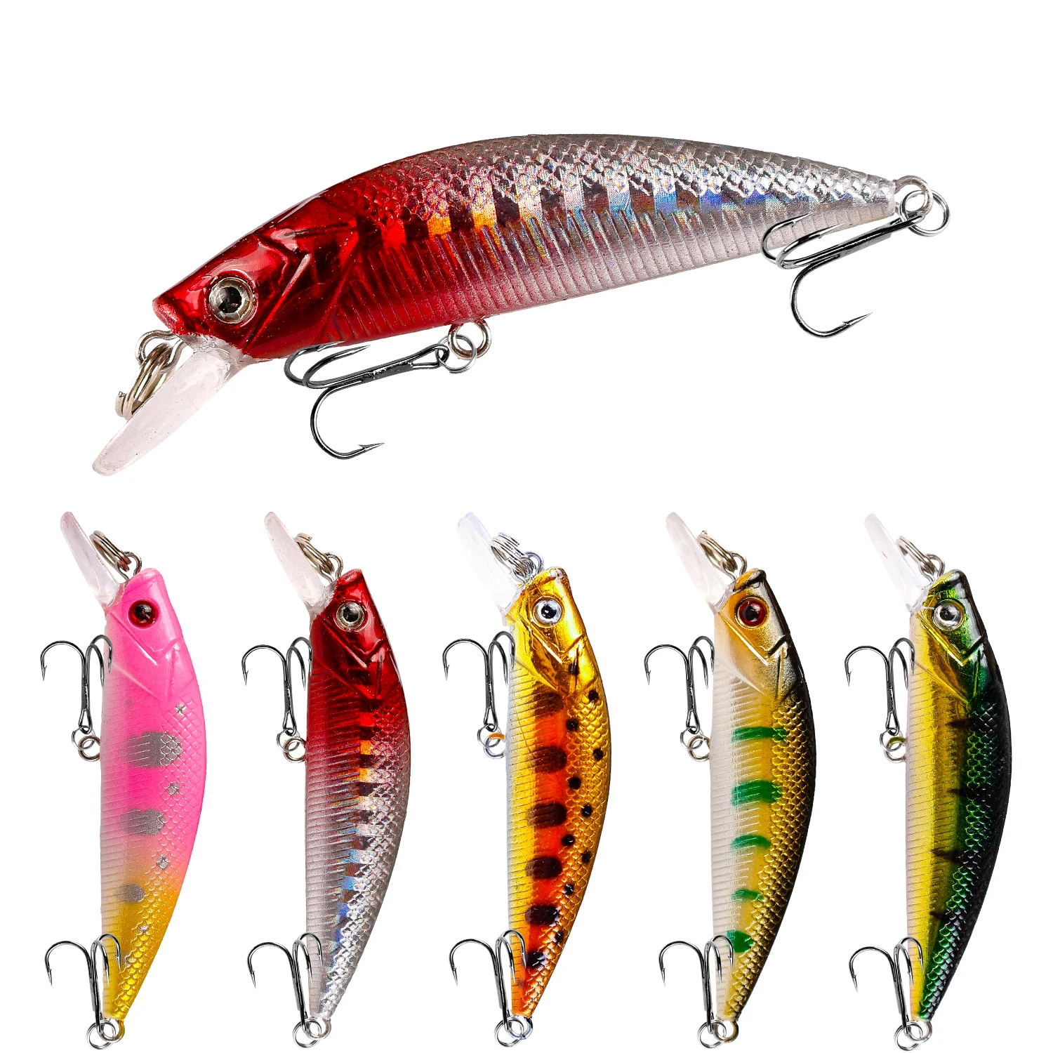 Wobler pececillo que se hunde con plomo – Crankbait para carpa - imagen 4