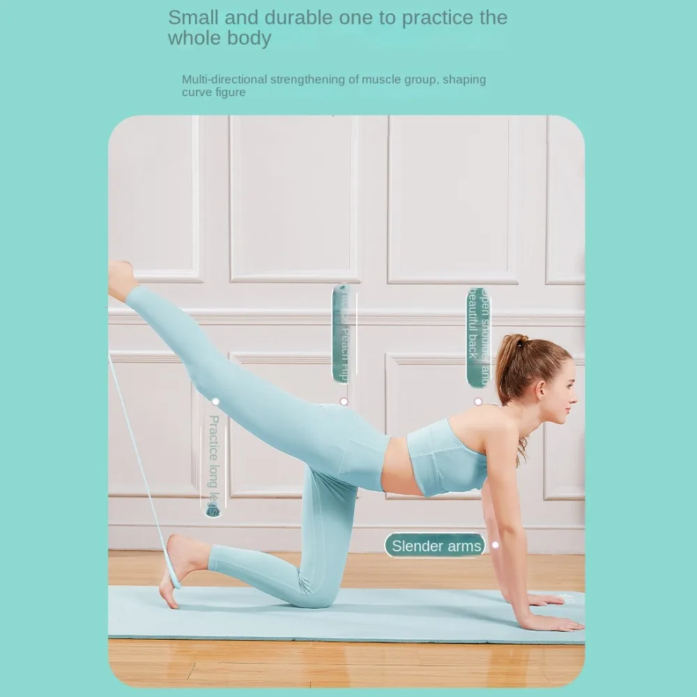 Lograr un cuerpo tonificado y equilibrado con bandas de resistencia versátiles